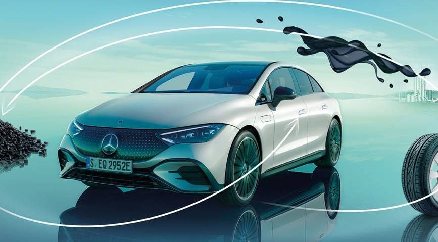 Imagem ilustrativa da notícia: Mercedes-Benz eleva o uso de materiais reciclados em seus automóveis