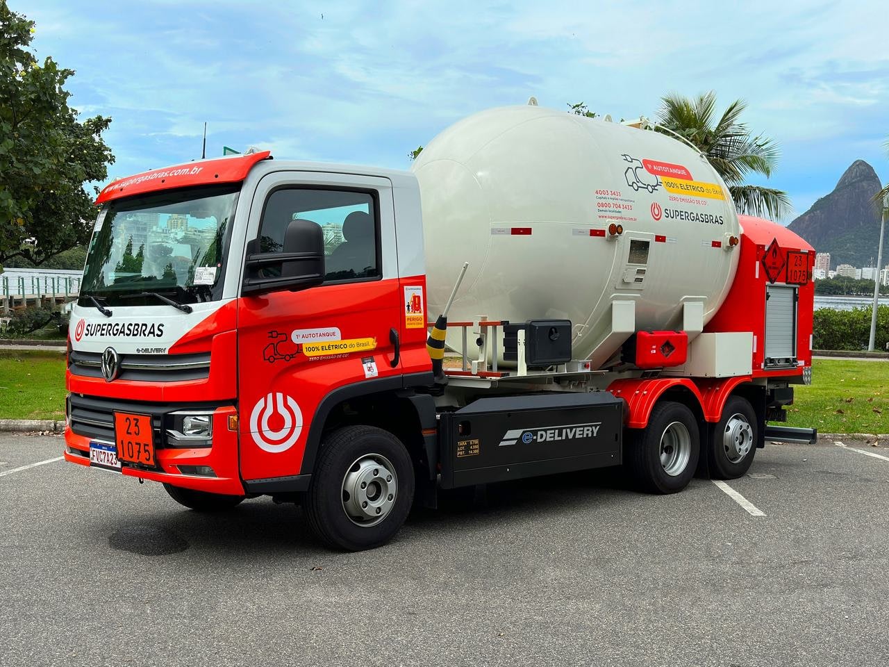 Imagem ilustrativa da notícia: Supergasbras adota o VW e-Delivery para transportar GLP a granel