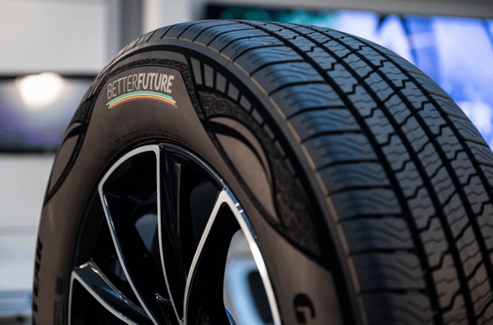 Imagem ilustrativa da notícia: Goodyear apresenta pneu com óleo de soja e 90% de materiais sustentáveis