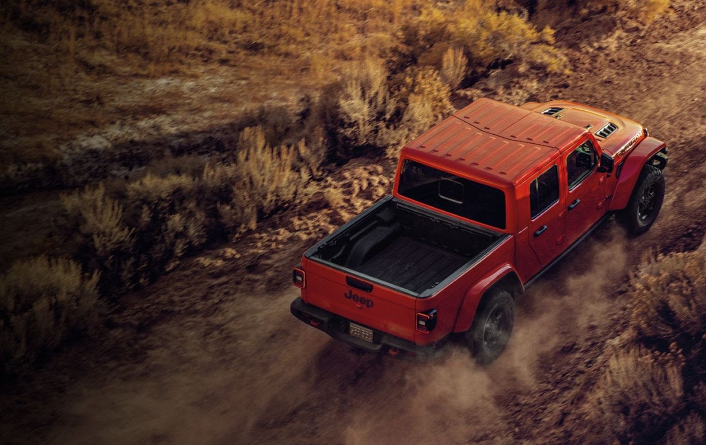 Imagem ilustrativa da notícia: Jeep Gladiator ganha mais proteção na caçamba na linha 2023