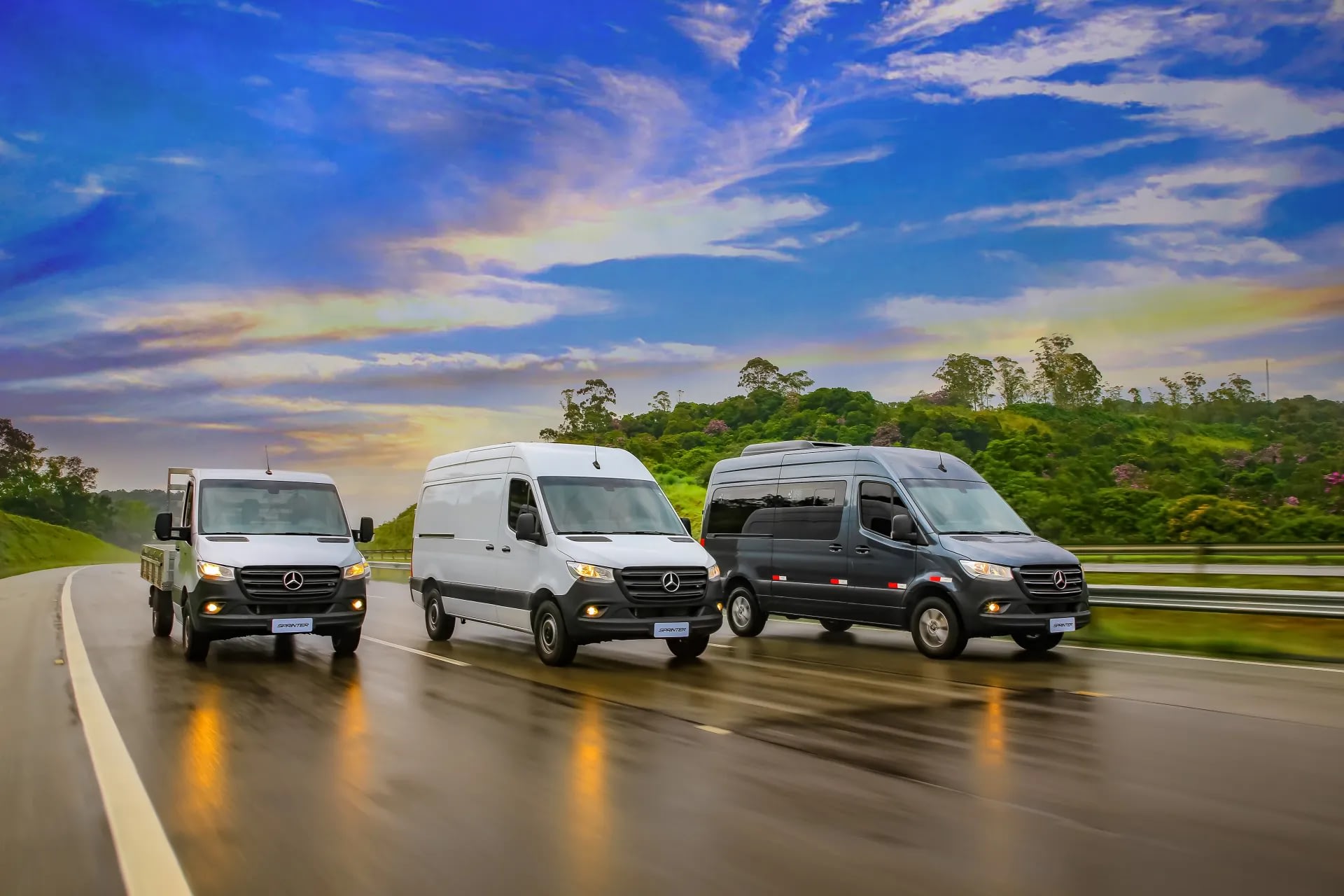 Imagem ilustrativa da notícia: Mercedes-Benz apresenta novas versões da Sprinter