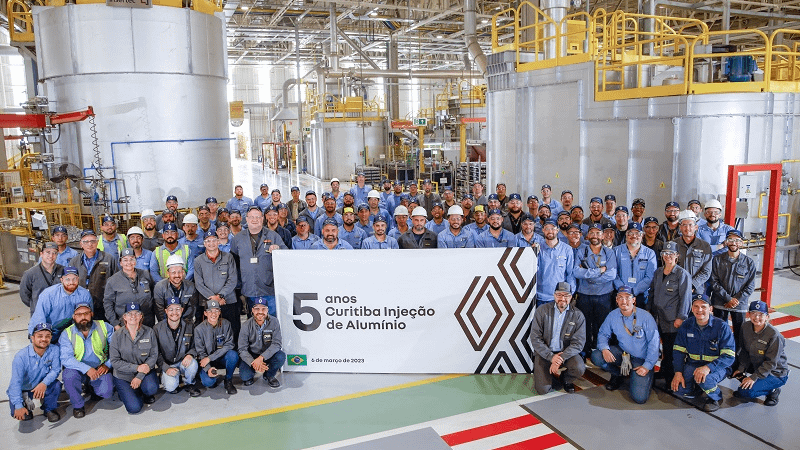 Imagem ilustrativa da notícia: Unidade de injeção de alumínio da Renault completa 5 anos