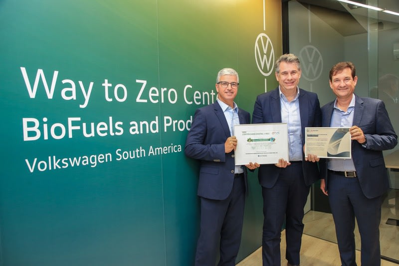 Imagem ilustrativa da notícia: Volkswagen é certificada pelo uso de energia renovável