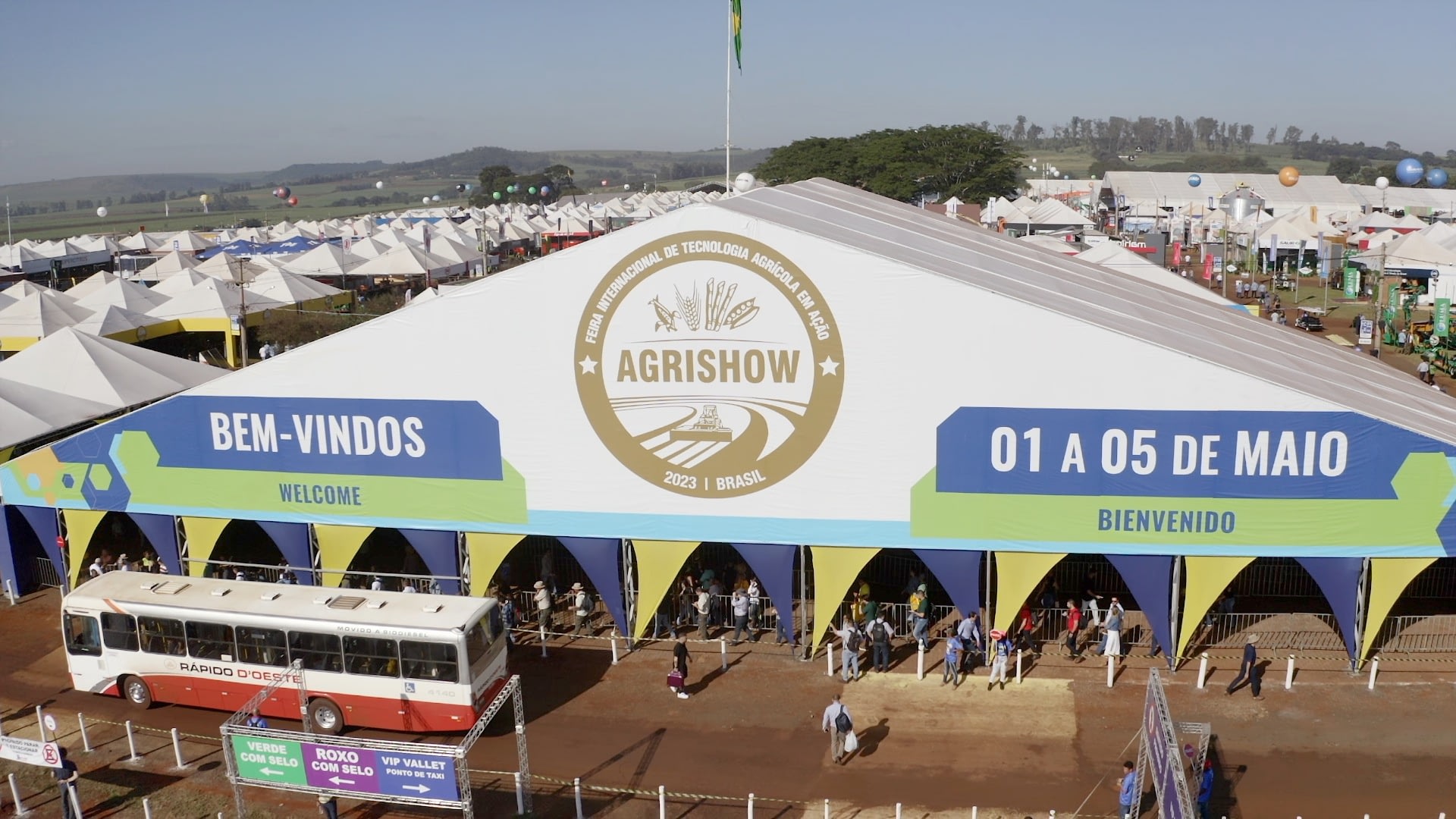 Imagem ilustrativa da notícia: Agrishow reúne agronegócio com expectativa de mais de R$ 11 bilhões em negócios