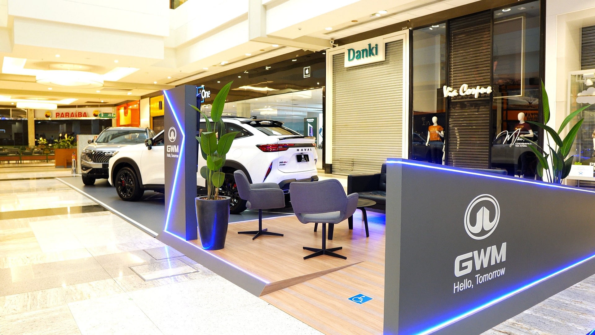 Imagem ilustrativa da notícia: GWM inaugura 32 lojas em shoppings centers