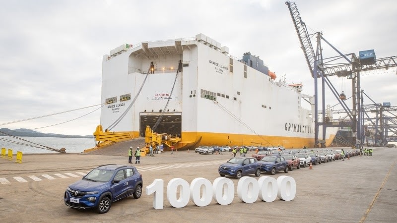 Imagem ilustrativa da notícia: Renault comemora marca de 1 milhão de veículos exportados