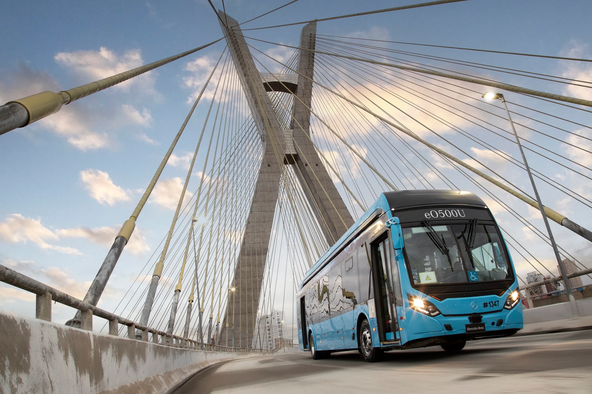 Delivery of 50 Mercedes-Benz electric buses begins in São Paulo