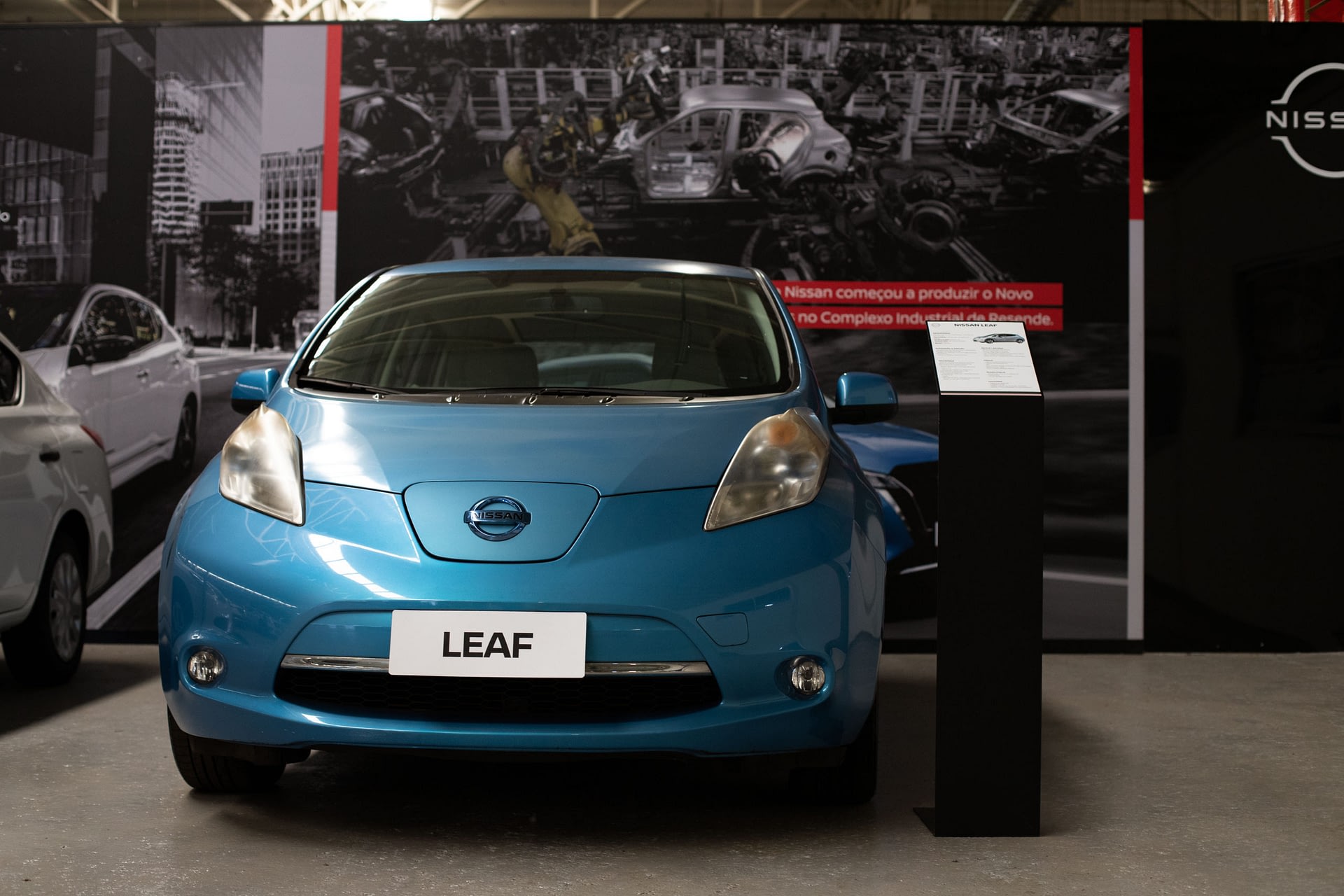Imagem ilustrativa da notícia: Memória Nissan ganha um exemplar do Leaf