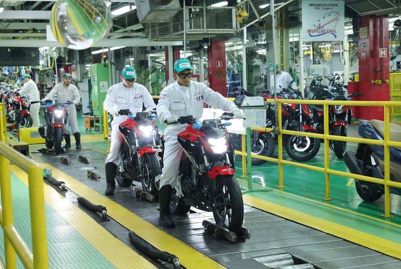 Imagem ilustrativa da notícia: Indústria de motocicletas registra melhor primeiro trimestre desde 2012