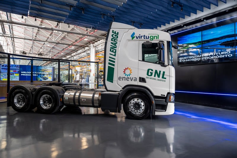Imagem ilustrativa da notícia: Scania vende 180 caminhões movidos a gás no Brasil