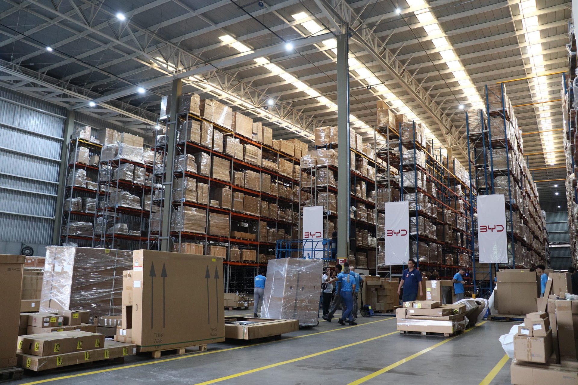 Imagem ilustrativa da notícia: BYD duplica centro de distribuição de peças para atender a demandas do pós-venda