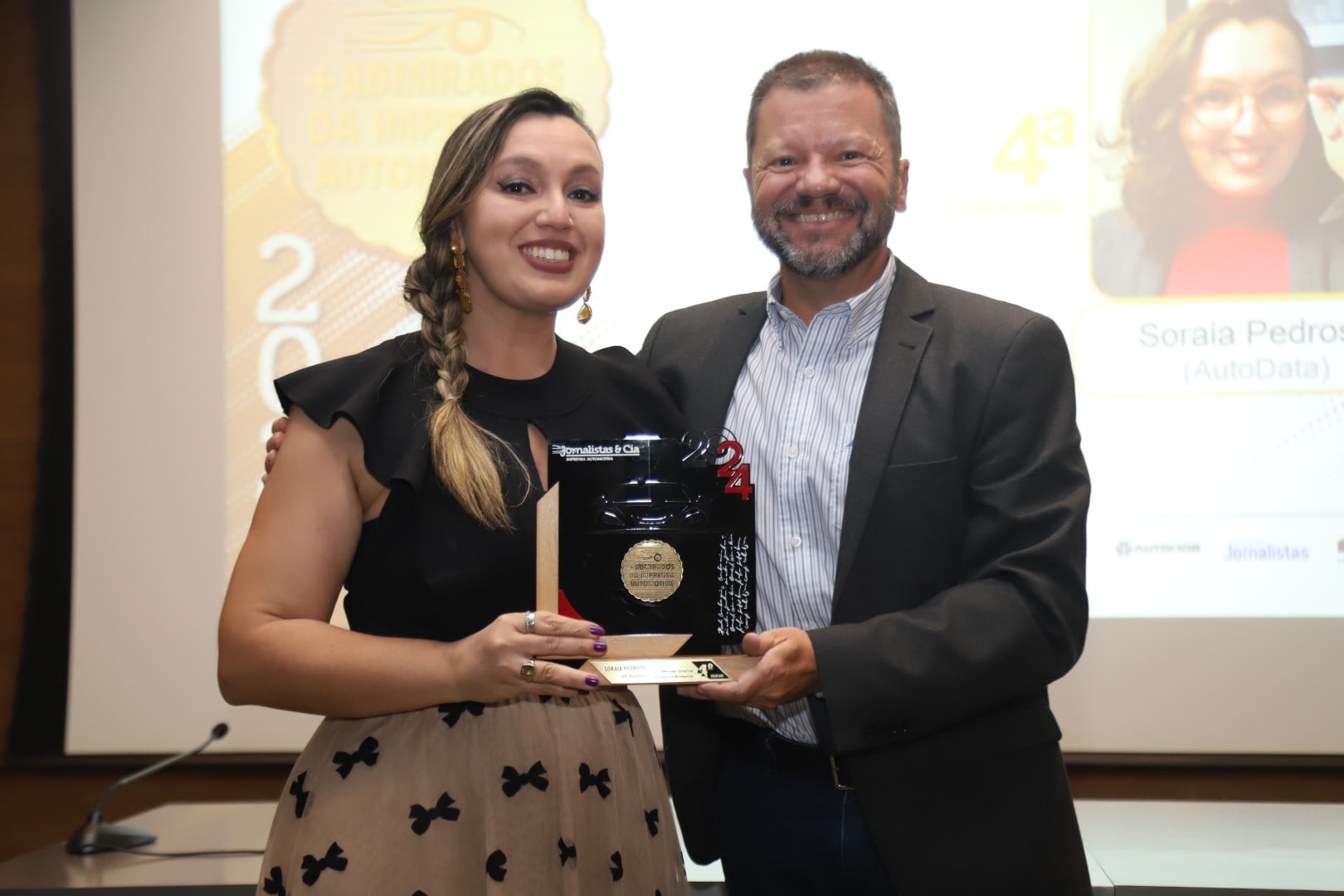 Imagem ilustrativa da notícia: Soraia Abreu Pedrozo alcança o Top 5 do prêmio +Admirados da Imprensa Automotiva 2024