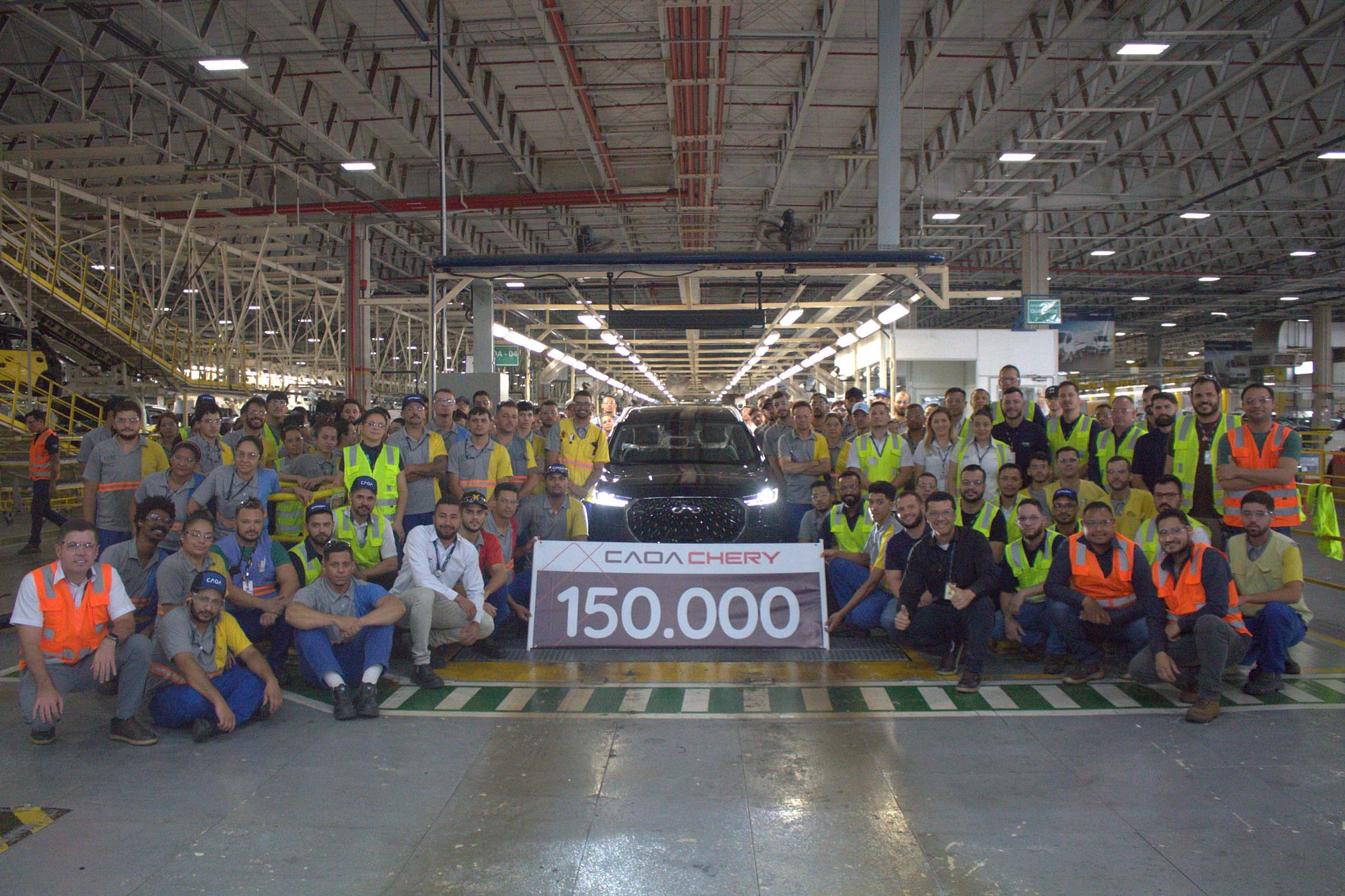 Imagem ilustrativa da notícia: Caoa alcança marca de 150 mil Tiggo produzidos em Anápolis