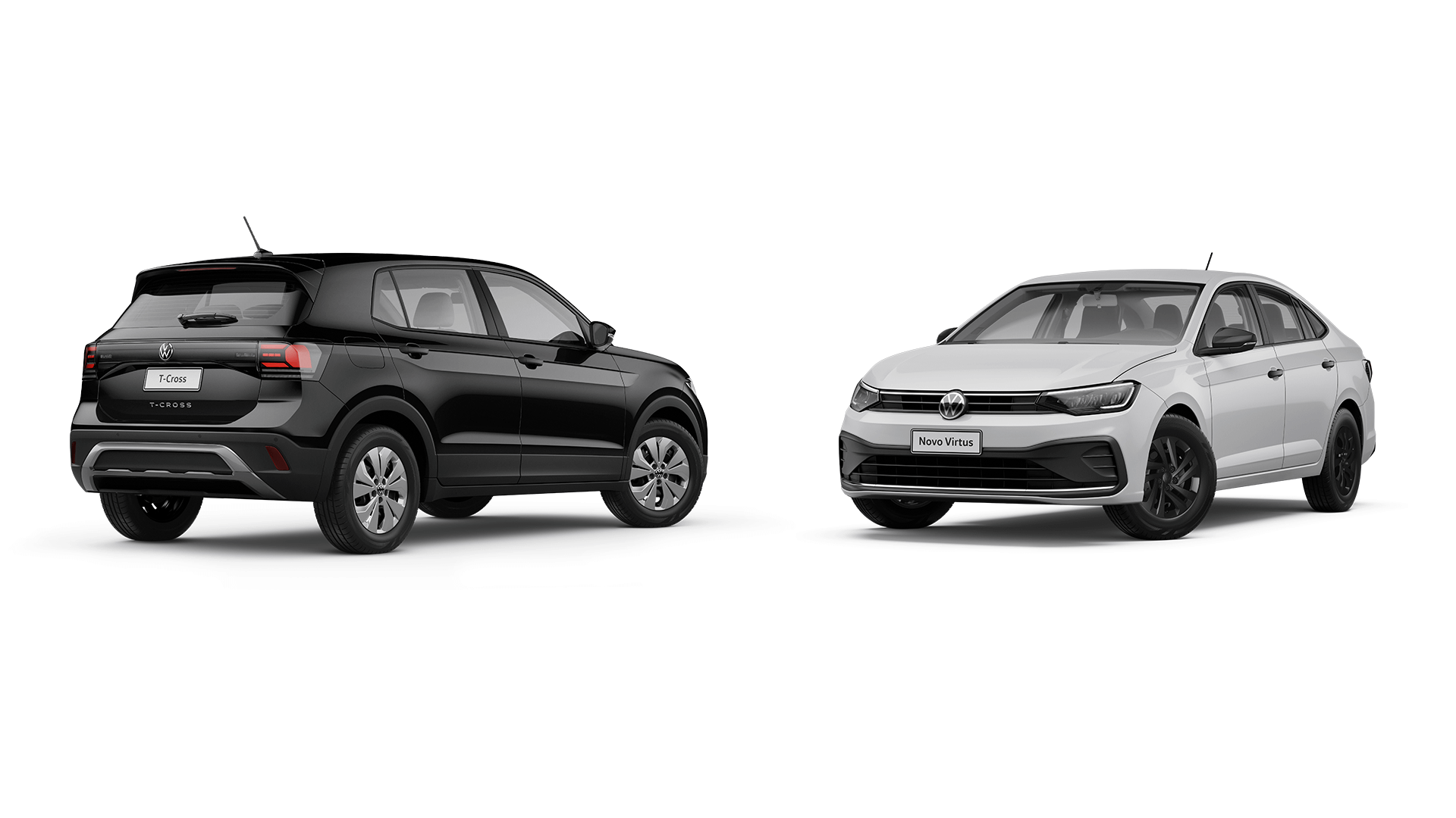 Imagem ilustrativa da notícia: Volkswagen T-Cross e Virtus ganham versão Sense de entrada
