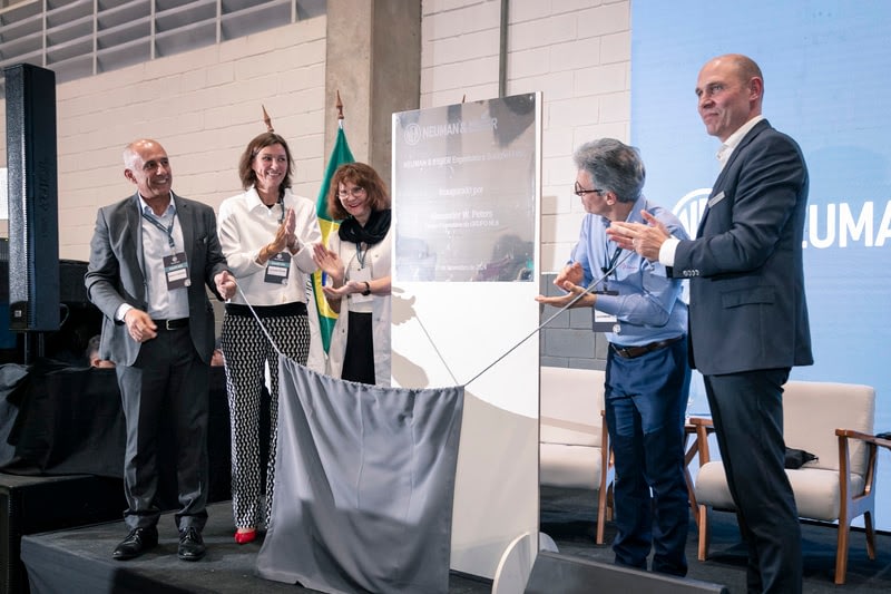 Imagem ilustrativa da notícia: Neuman & Esser inaugura fábrica de geradores de hidrogênio de baixo carbono