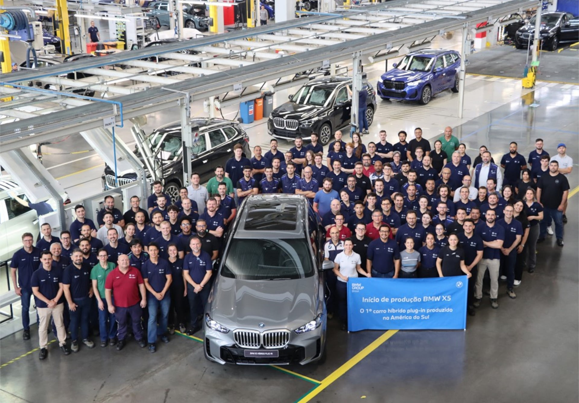 Imagem ilustrativa da notícia: BMW inicia a produção do X5, primeiro híbrido plug-in nacional