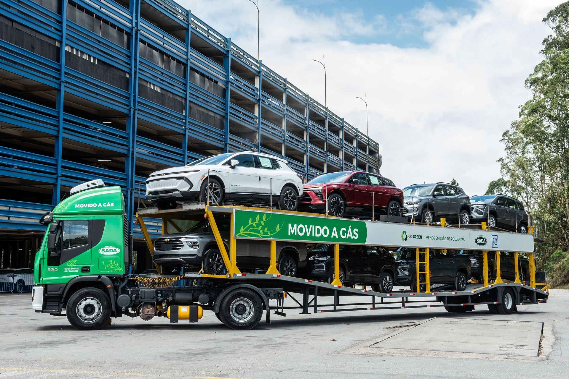 Imagem ilustrativa da notícia: GM faz parceria com Grupo Sada para usar caminhões a gás