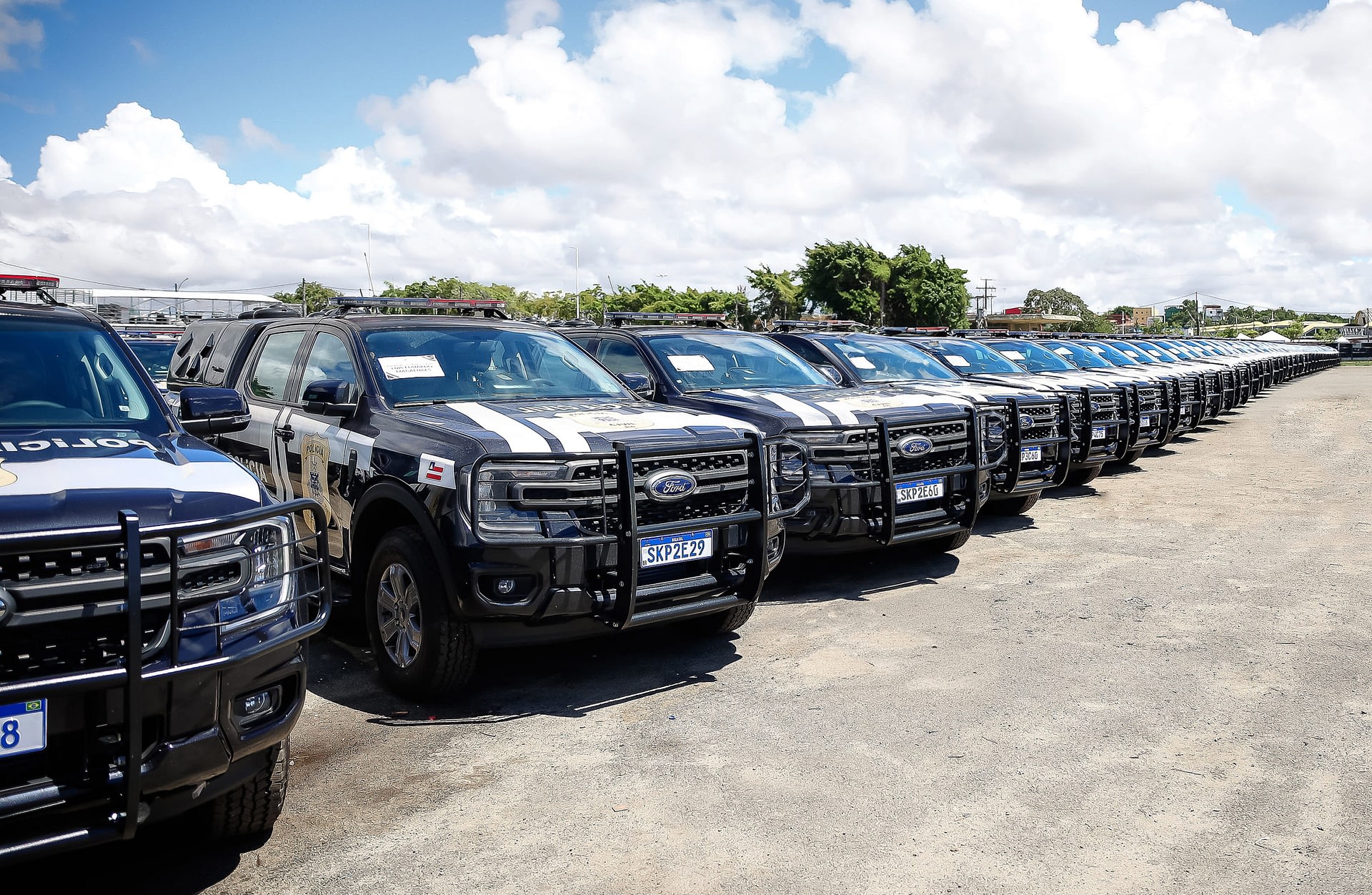 Imagem ilustrativa da notícia: Ford Pro entrega 159 unidades da Ranger para polícia civil da Bahia