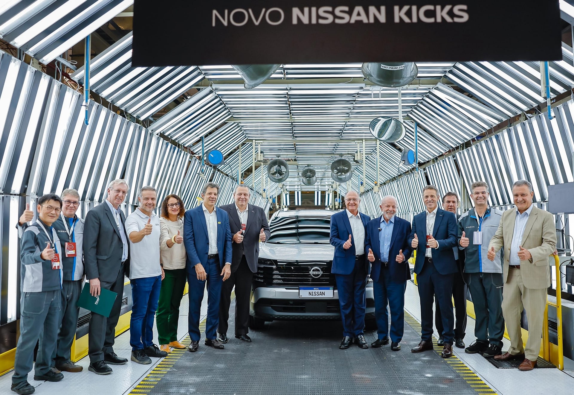 Imagem ilustrativa da notícia: Nissan inicia a produção da nova geração do Kicks em Resende