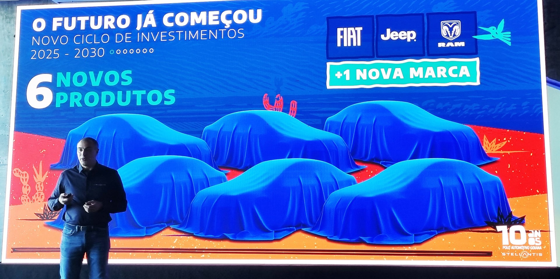 Imagem ilustrativa da notícia: Stellantis produzirá seis novos carros em Pernambuco
