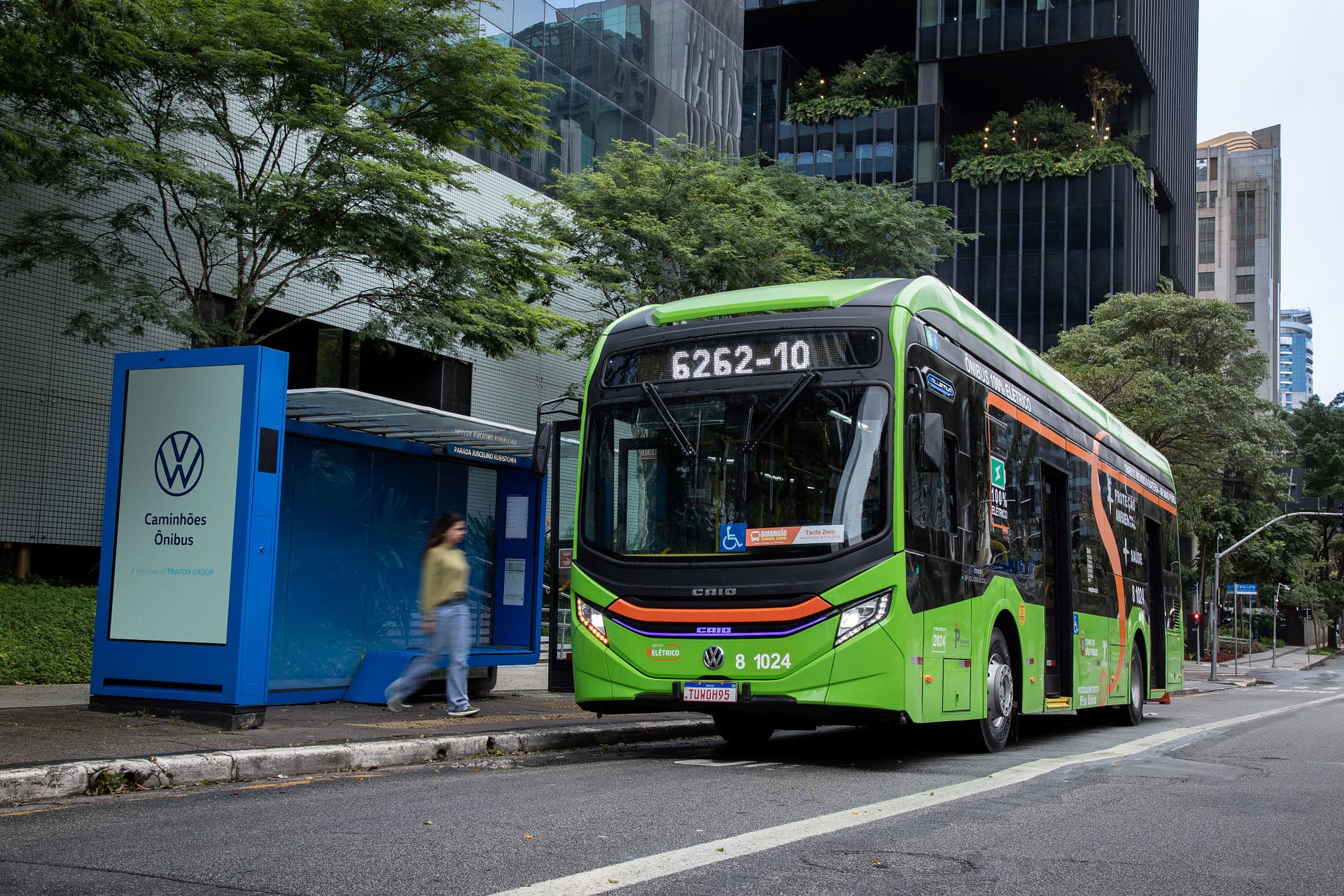 Imagem ilustrativa da notícia: e-Volksbus começam a rodar em testes em São Paulo
