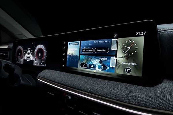 Imagem ilustrativa da notícia: Nissan revela primeiras imagens do interior do novo Kicks