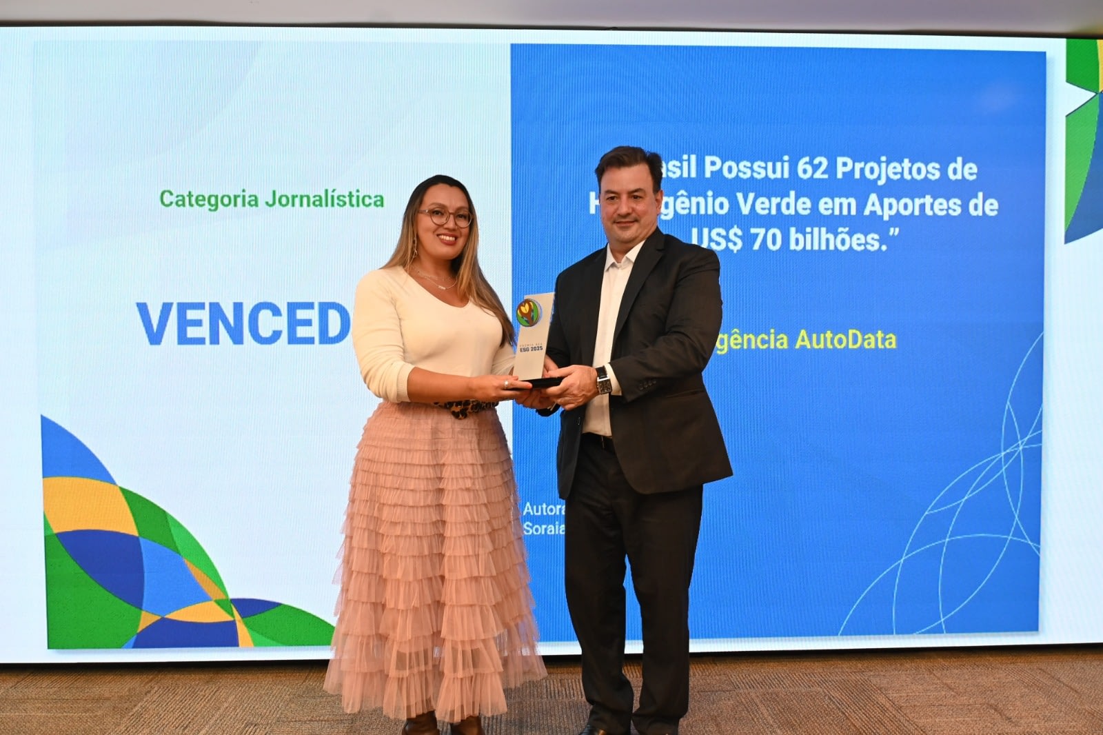 Reportagem da Agência AutoData ganha o Prêmio AEA ESG 2025