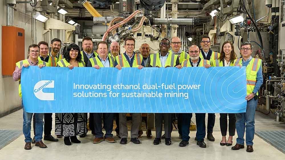 Imagem ilustrativa da notícia: Projeto da Cummins, Vale e Komatsu avança em motor flex a diesel e etanol