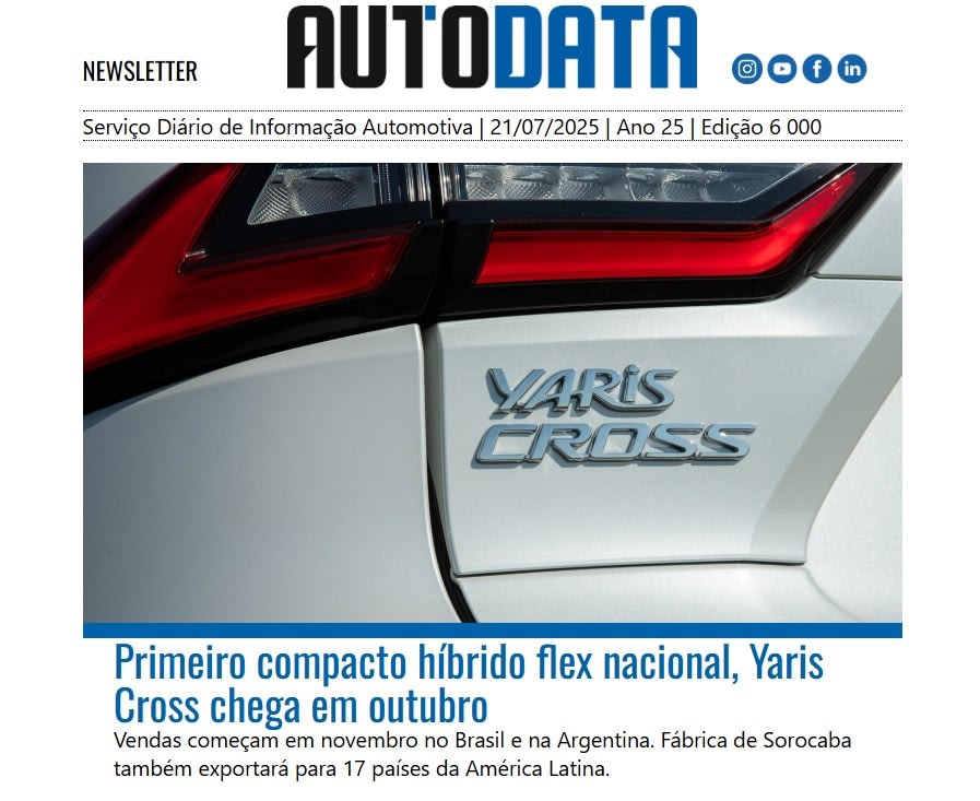 Imagem ilustrativa da notícia: Agência AutoData de Notícias completa 6 mil edições