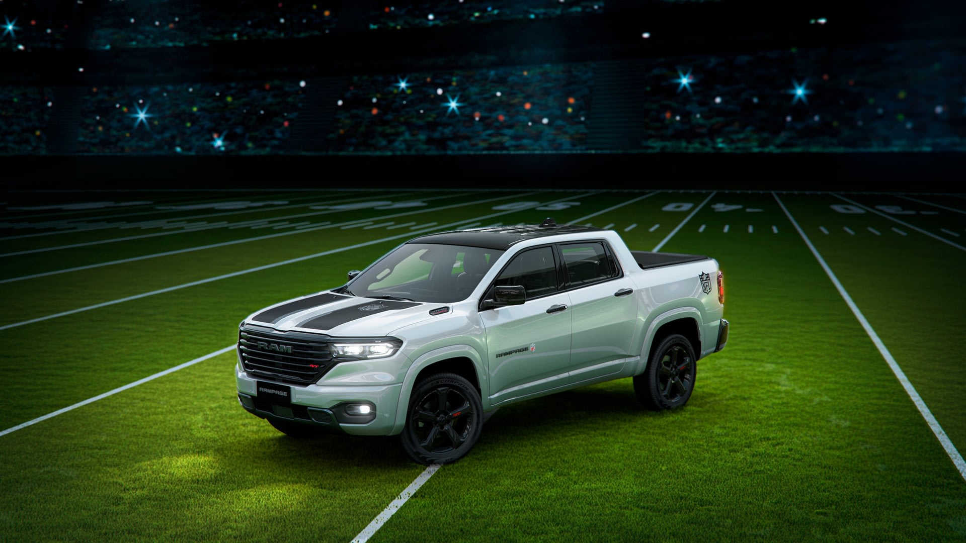 Imagem ilustrativa da notícia: Ram lança edição especial da Rampage em comemoração à NFL