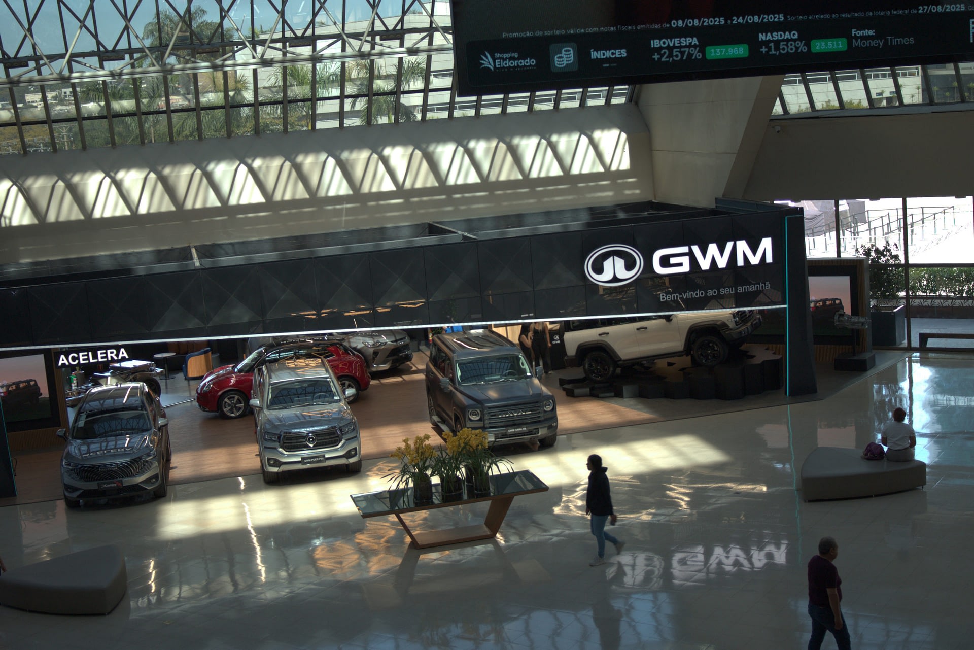 Imagem ilustrativa da notícia: GWM inaugura concessionária no shopping Eldorado