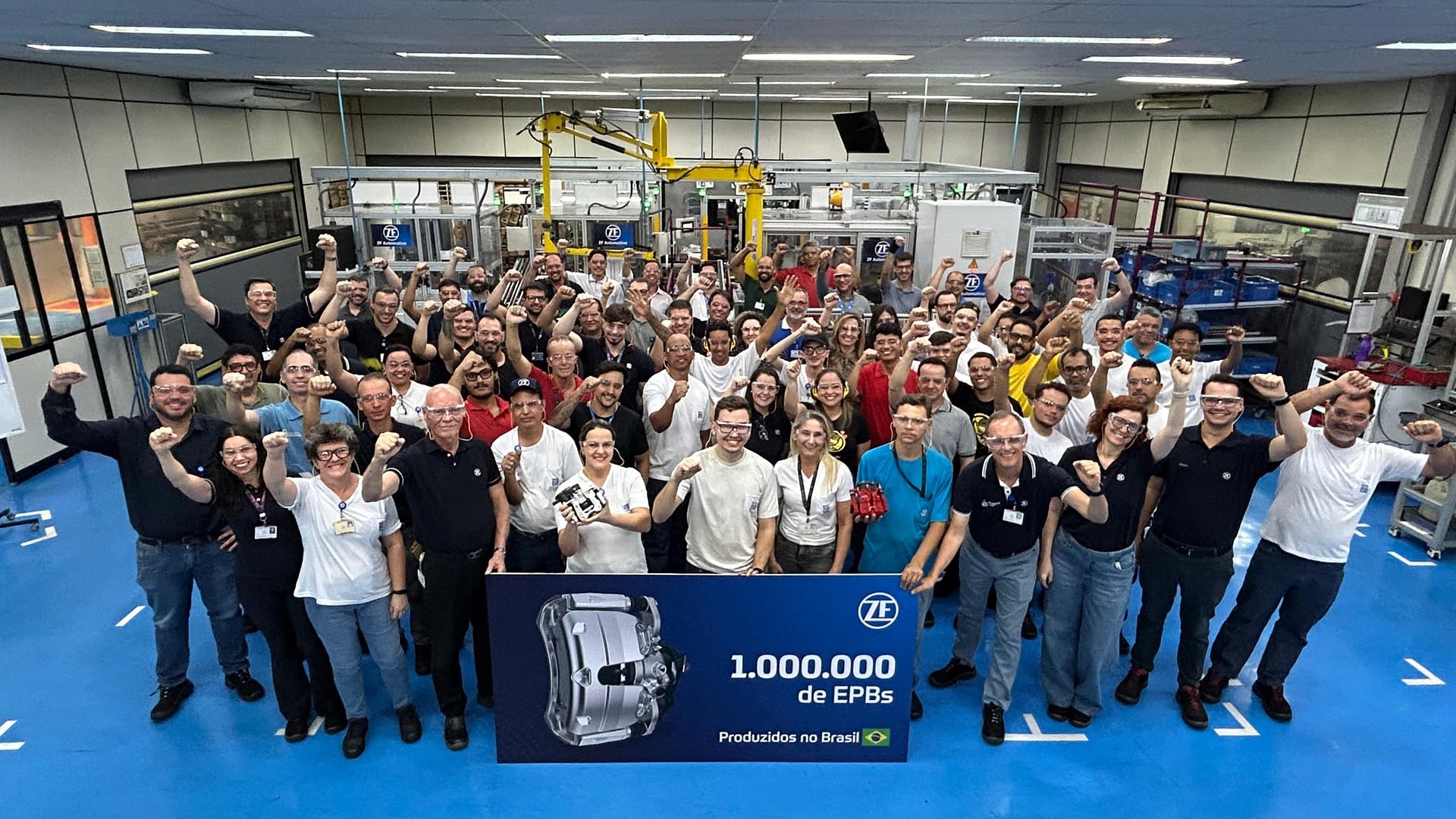 Imagem ilustrativa da notícia: ZF produz 1 milhão de unidades do freio de estacionamento elétrico no Brasil 