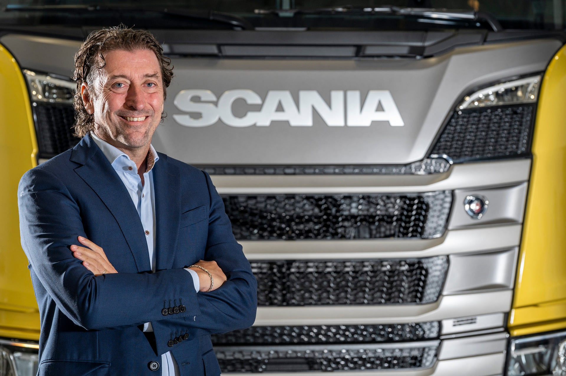 Imagem ilustrativa da notícia: Scania não vê risco de colapso, mas projeta mais sofrimento para o mercado de caminhões