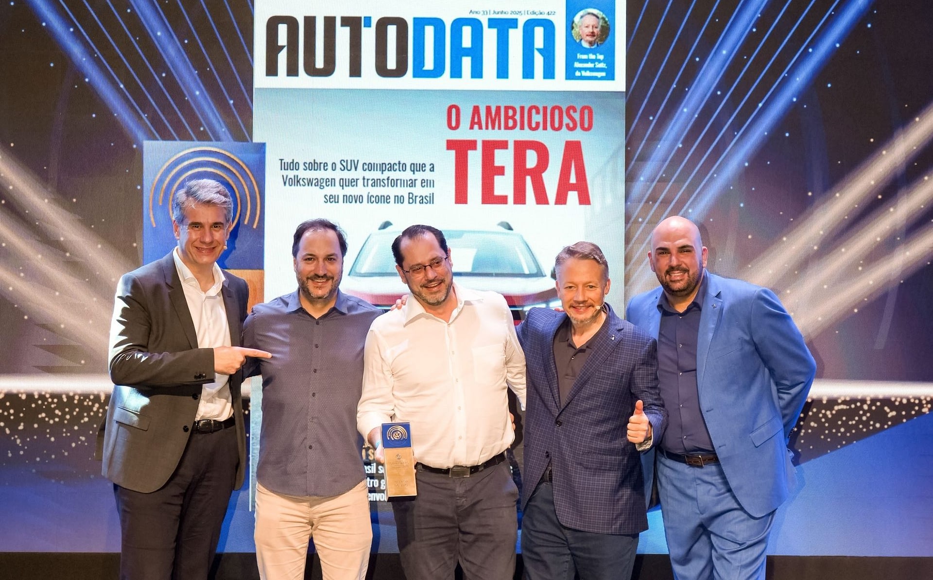 Reportagem de AutoData é premiada pela Volkswagen