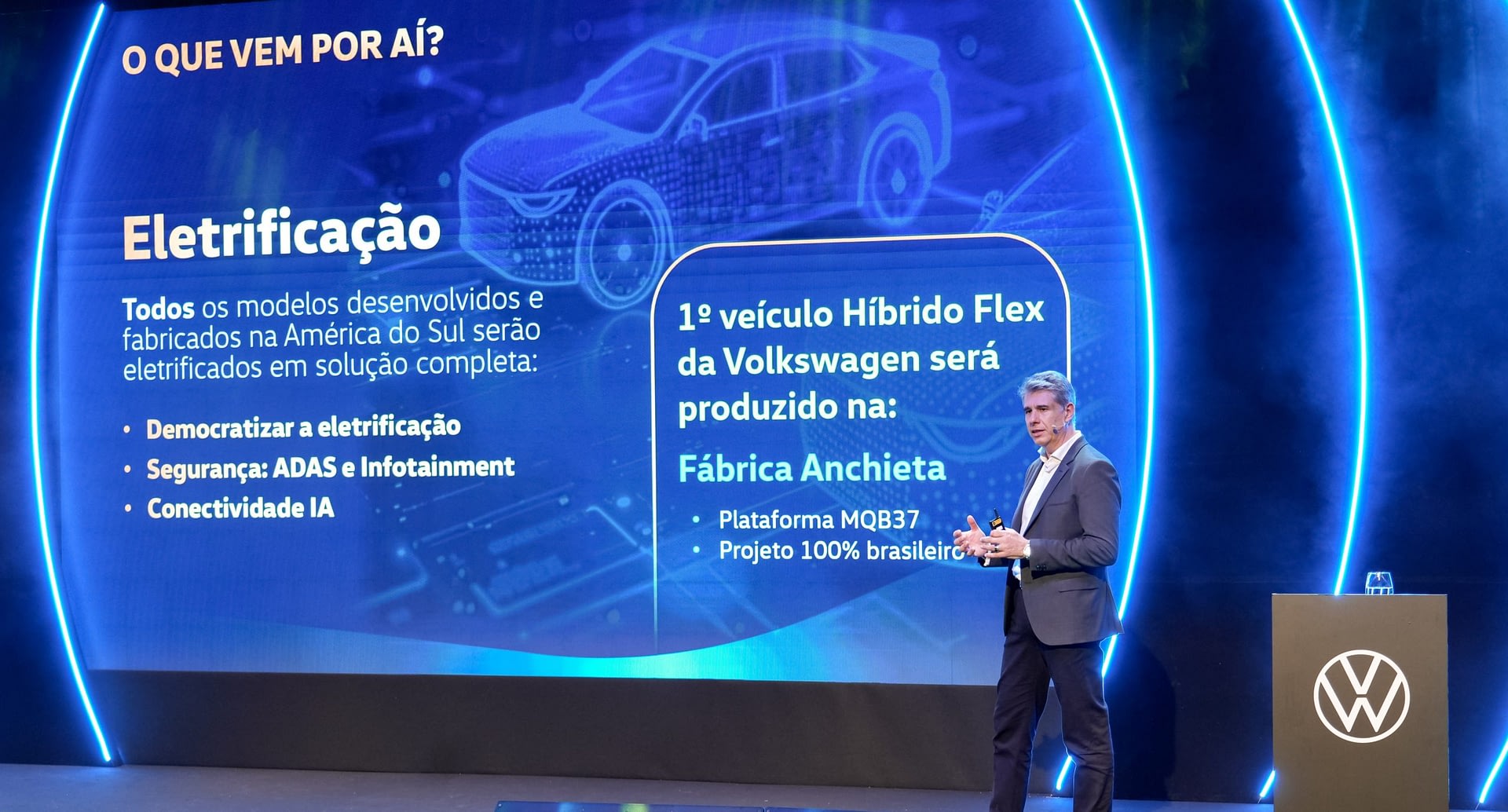 Imagem ilustrativa da notícia: Volkswagen traz a eletrificação para o Brasil em 2026