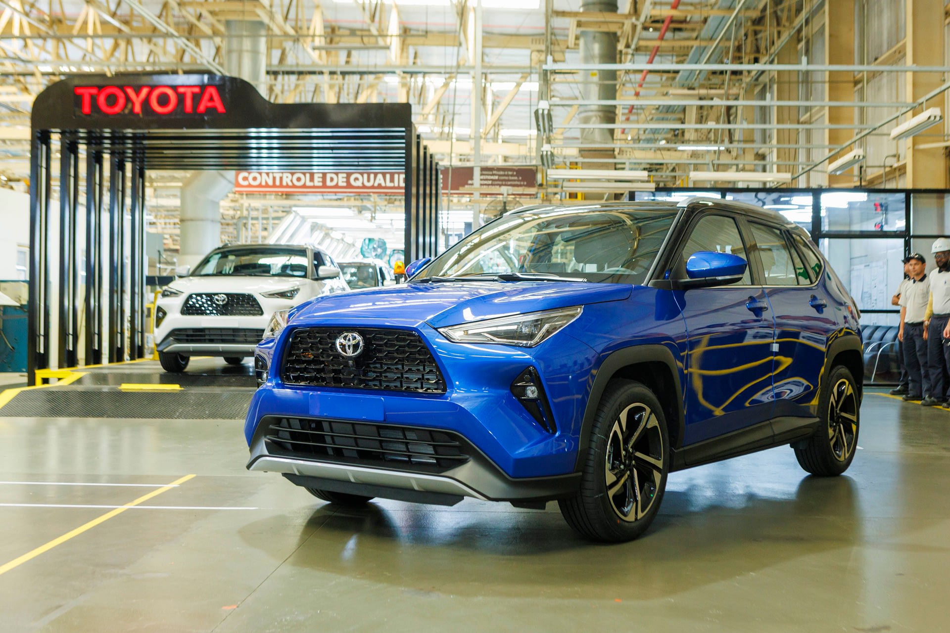 Imagem ilustrativa da notícia: Toyota inicia a produção do Yaris Cross em Sorocaba