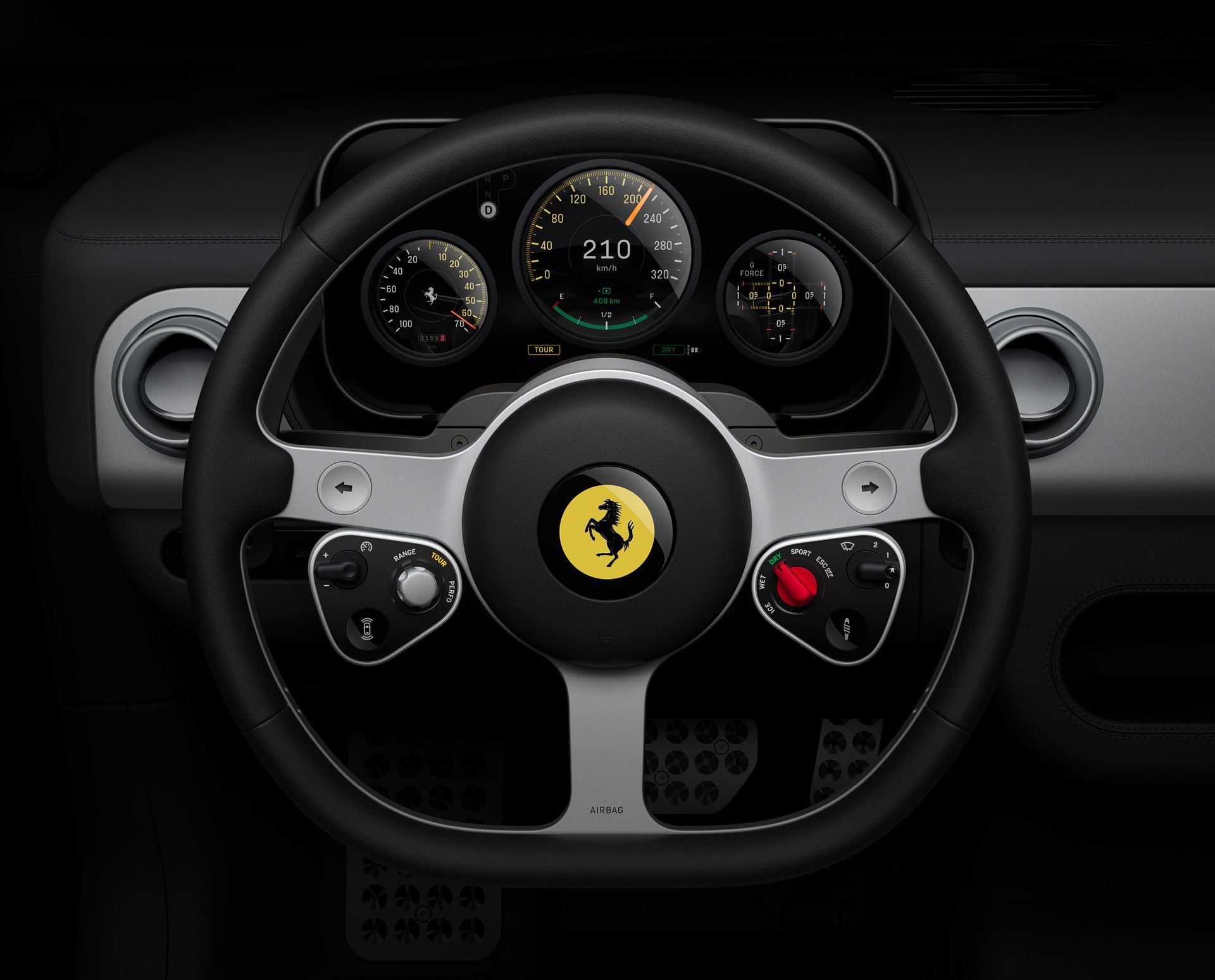 Imagem ilustrativa da notícia: Luce é o primeiro Ferrari 100% elétrico