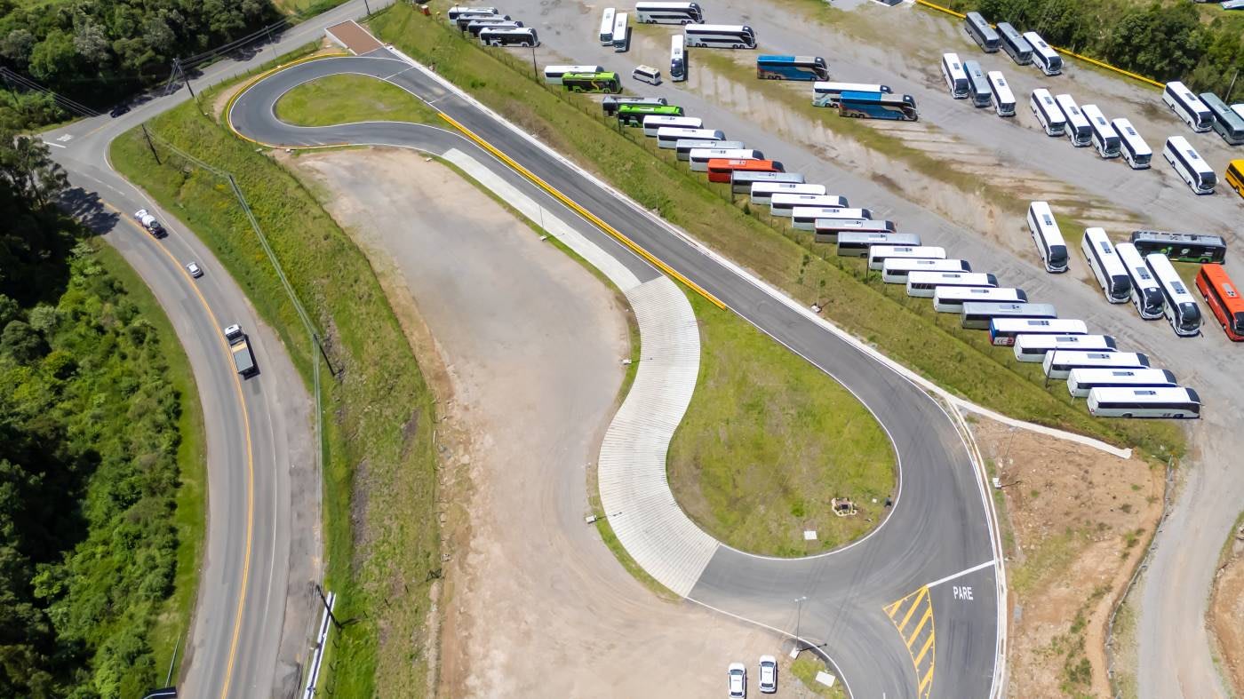 Imagem ilustrativa da notícia: Marcopolo inaugura pista de testes em Caxias do Sul