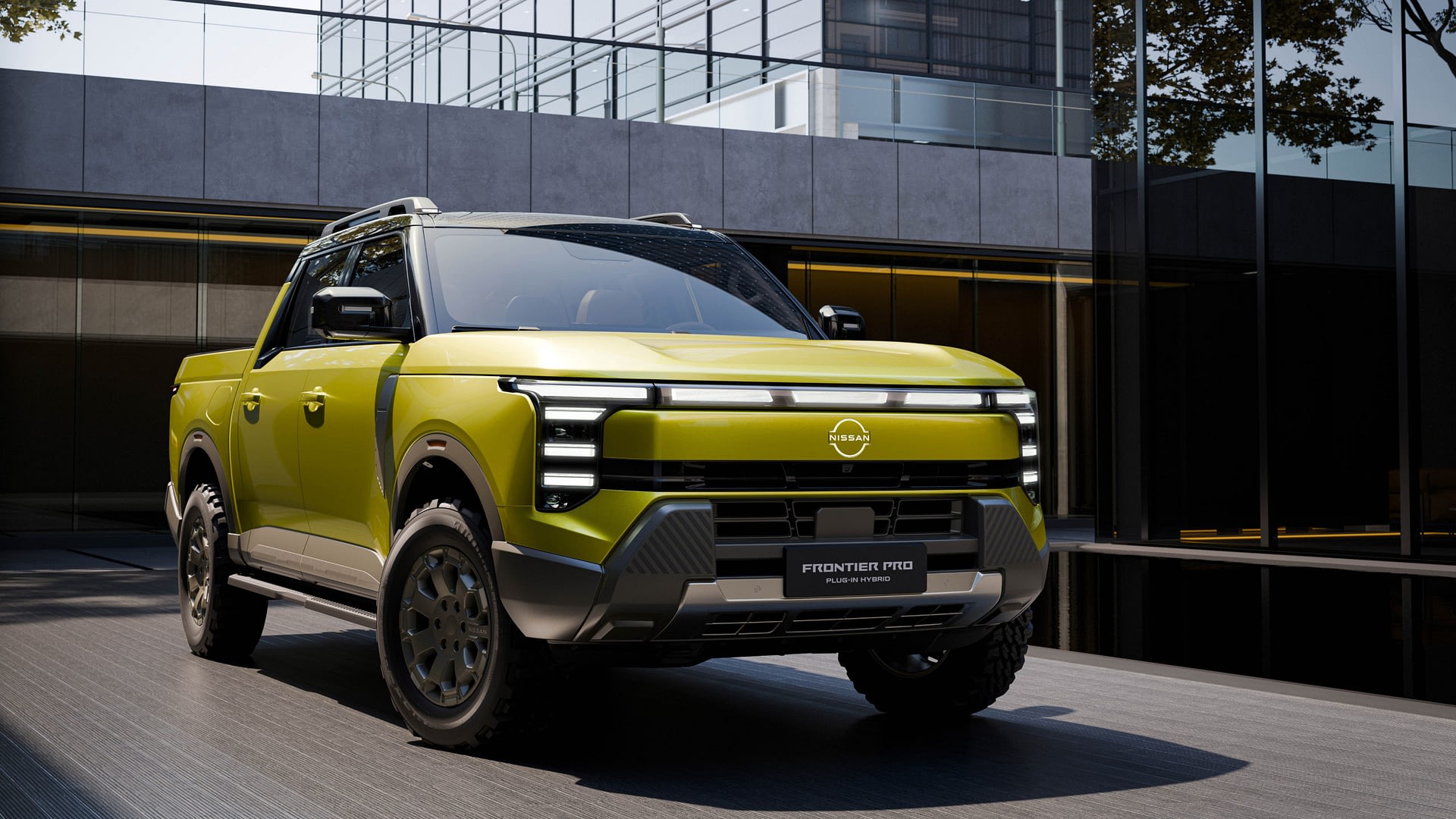 Imagem ilustrativa da notícia: Nissan Frontier PHEV mexicana será exportada para diversos mercados