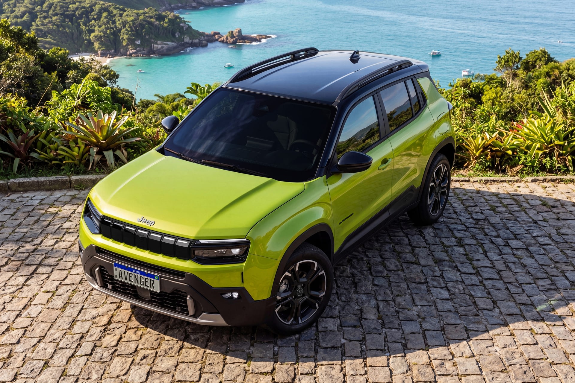 Imagem ilustrativa da notícia: Jeep antecipa Avenger no Rio e revela pistas do novo SUV compacto