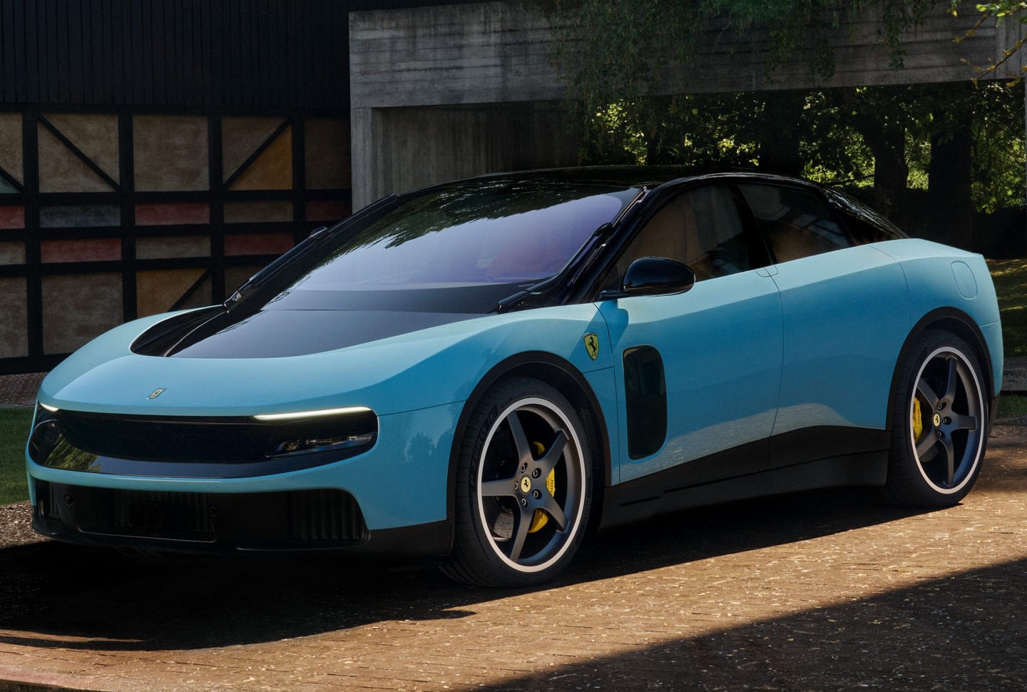 Imagem ilustrativa da notícia: Ferrari Luce é apresentado com design controverso de ex-Apple