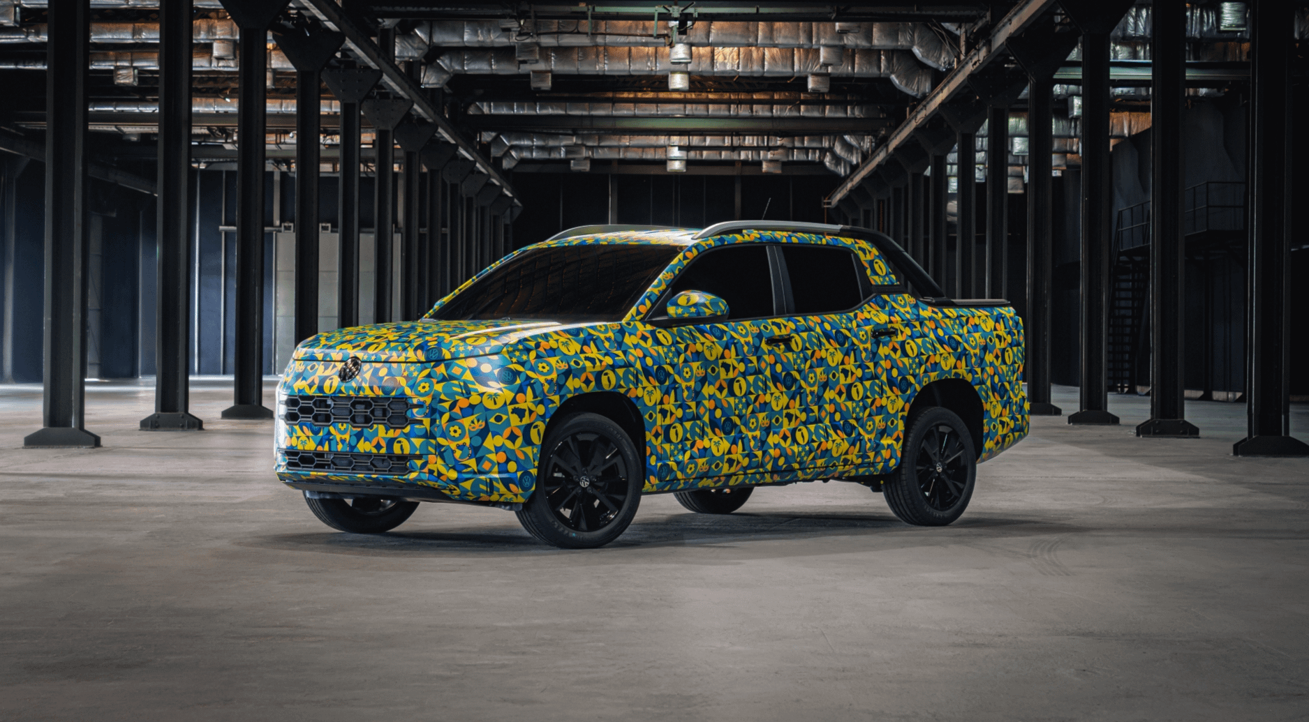 Imagem ilustrativa da notícia: Volkswagen divulga as primeiras imagens da picape Tukan