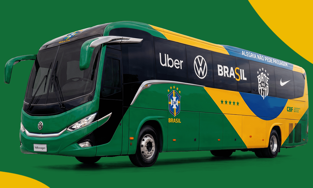 Imagem ilustrativa da notícia: VW Caminhões e Ônibus fornecerá os veículos para a seleção brasileira